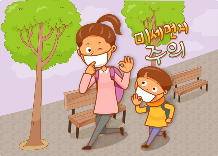 계속되는 미세먼지, 봄철 호흡기 면역력 관리방법은?