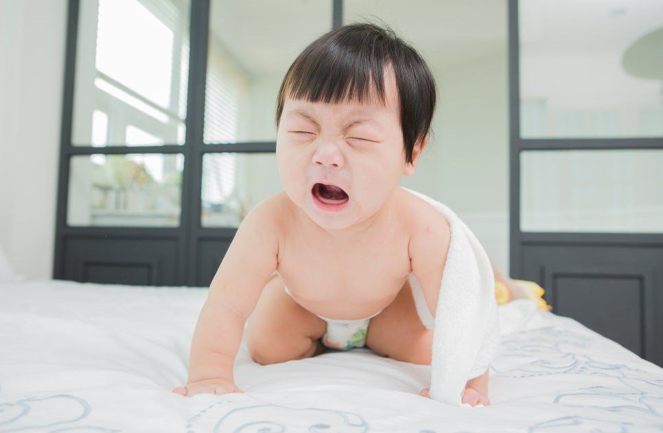 아이가 잠을 못 자고 심하게 울어요
