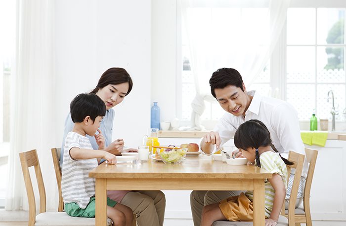 아이가 먹는 아침식사, 보약이 따로 없어요